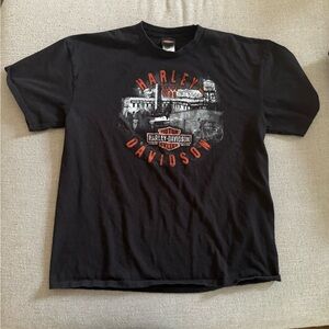 Harley-Davidson Cherokee, North Carolina Graphic T-Shirt